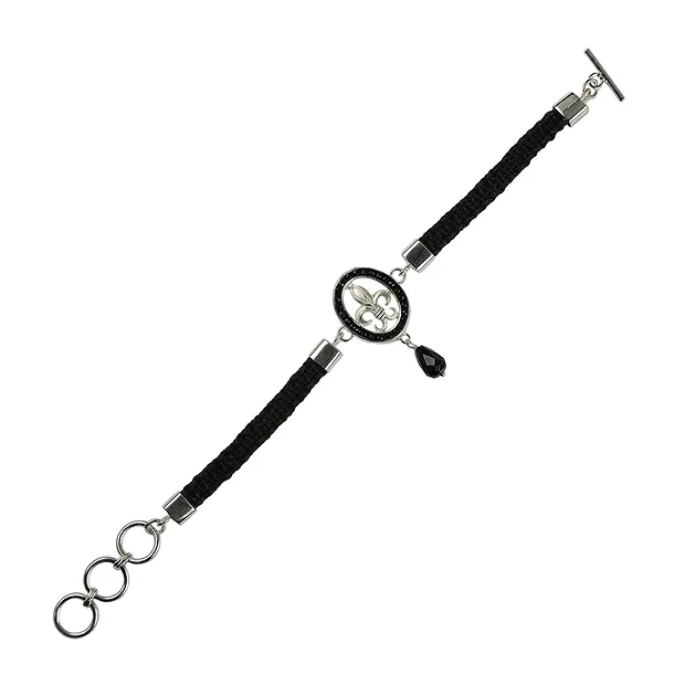 Fleur de Lys" ring, size 59 | Schreier wholesale; gems, healing stones & jewelry