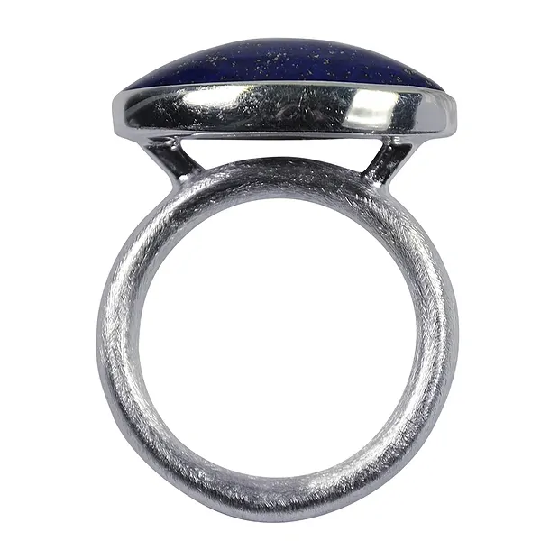 Anneau Navette Lapis-lazuli (23mm), taille 63 | Marco Schreier