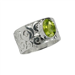 243005150103 Anillo "Curly", Peridoto, talla 53 | Marco Schreier