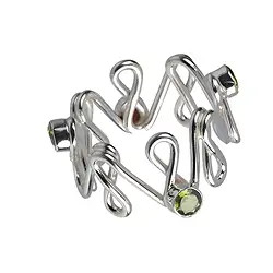 243005150483 Ring "Unendliches Glück" Peridot, Gr. 59 | GH Edelsteine, Heilsteine & Schmuck