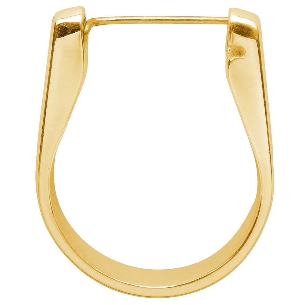 Anillo intercambiable "La pequeña hada", sortija talla 50, plata, chapado en oro de 5 micras | Marco Schreier