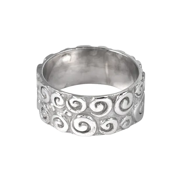 Anillo "Curly", talla 57, rodinado | Marco Schreier