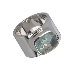 243018160101 Bague Fluorite verte, taille 57, rhodiée | Marco Schreier
