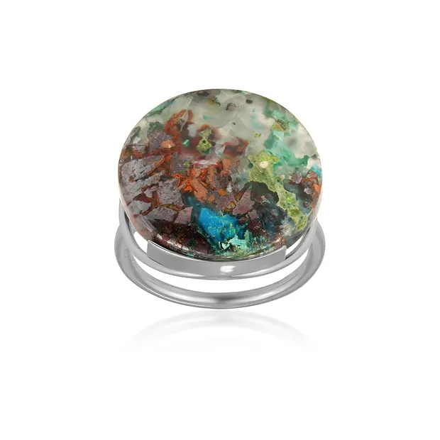 Venus Chalcedony Ring, round, size 63 (20), rhodiniert
| Marco Schreier