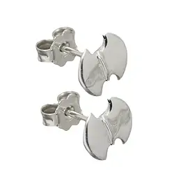 244005120016 Earstuds "Ascia" silver | wholesaler - gems, precious & healing stones, jewelry