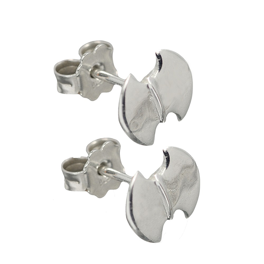 Earstuds "Ascia" silver | wholesaler - gems, precious & healing stones, jewelry