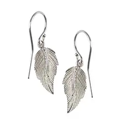 244005160056 Ohrhänger Schwalbenfeder, 3,2cm | Großhändler Edelsteine, Heilsteine & Schmuck