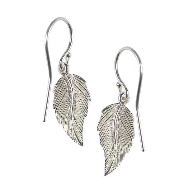 Pendientes de plumas de golondrina, 3,2 cm | Marco Schreier