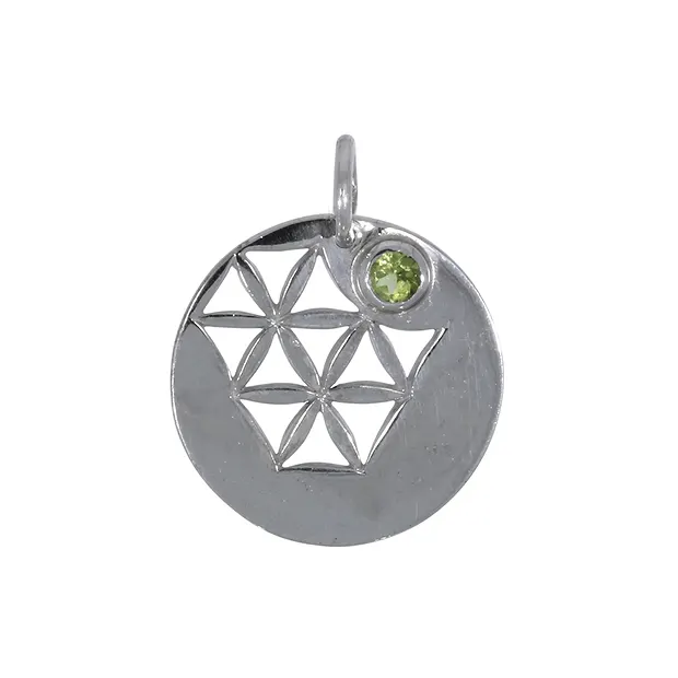 Ohrhänger "Aufbruch und Neubeginn" Peridot, 3,0cm, rhodiniert | Marco Schreier