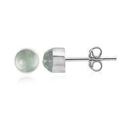 244023220398 Clous d'oreilles Aigue-marine ronde (6mm), facettée, 0,7cm, platiné | Marco Schreier