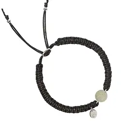 245005150001 Armband Makramee, Achat (Druzy) Cabochon | GH Edelsteine, Heilsteine & Schmuck