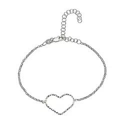 245005160005 Pulsera "Corazón de la suerte", 16 - 21 cm | Marco Schreier