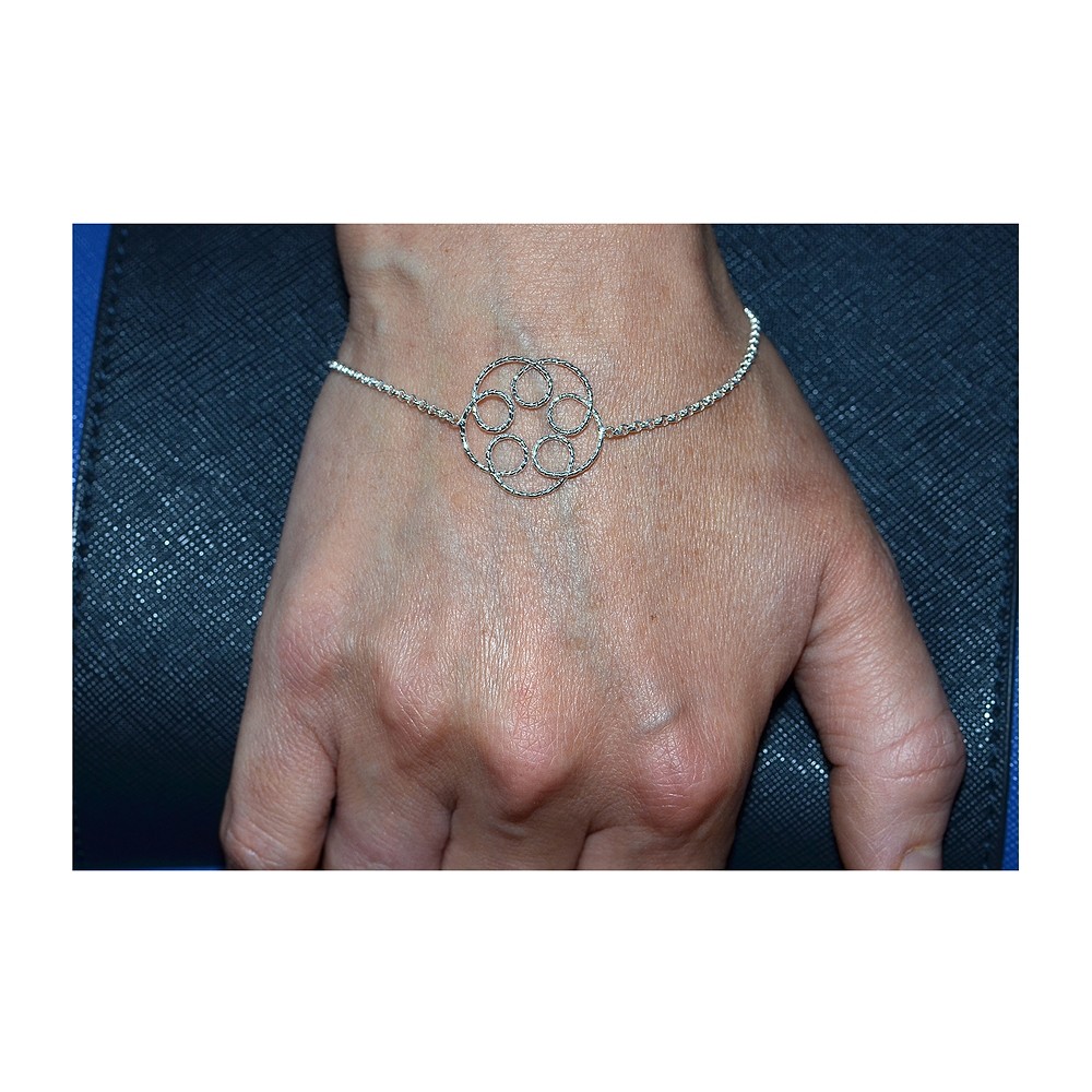 Pulsera "Flor de la suerte", 16 - 21 cm  | Marco Schreier