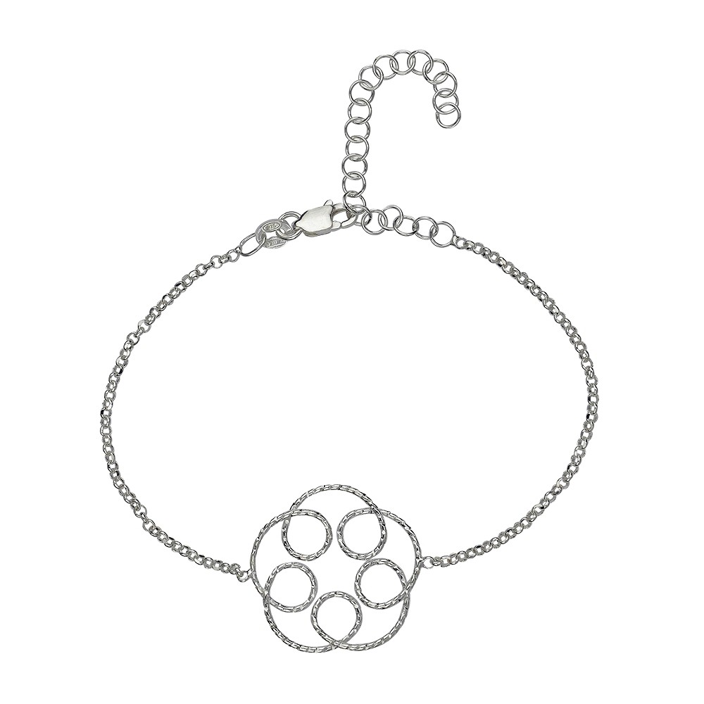 Pulsera "Flor de la suerte", 16 - 21 cm  | Marco Schreier