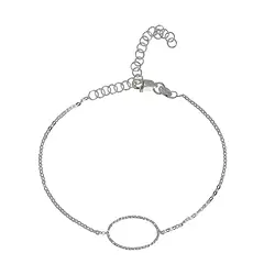245005160007 Bracciale "Lucky Oval", 16 - 21 cm | Gemme Schreier, pietre curative e gioielli