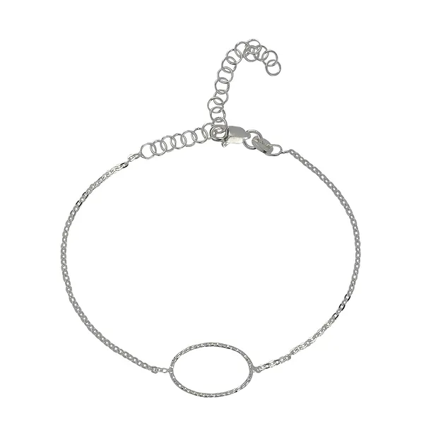 Bracciale "Lucky Oval", 16 - 21 cm | Gemme Schreier, pietre curative e gioielli