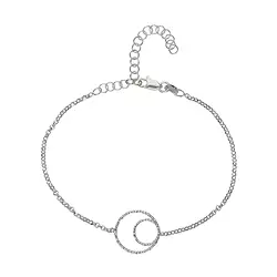 245005160009 Bracelet "Bracelet porte-bonheur cercles", 16 - 21cm | Marco Schreier
