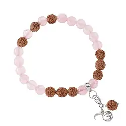 245005170037 Mala Armband Rosenquarz (Liebe) | Großhändler Edelsteine, Heilsteine & Schmuck