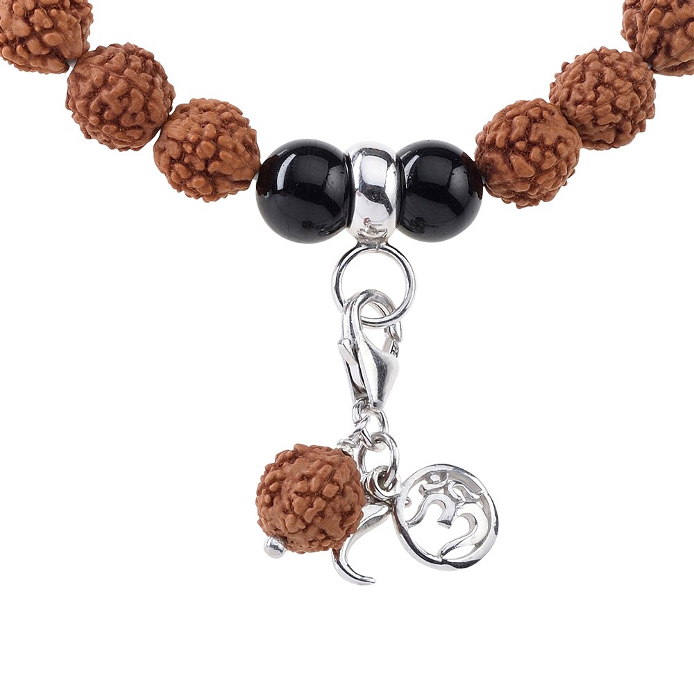 Mala bracelet Tourmaline (black) (protection) | wholesaler gems & healing stones