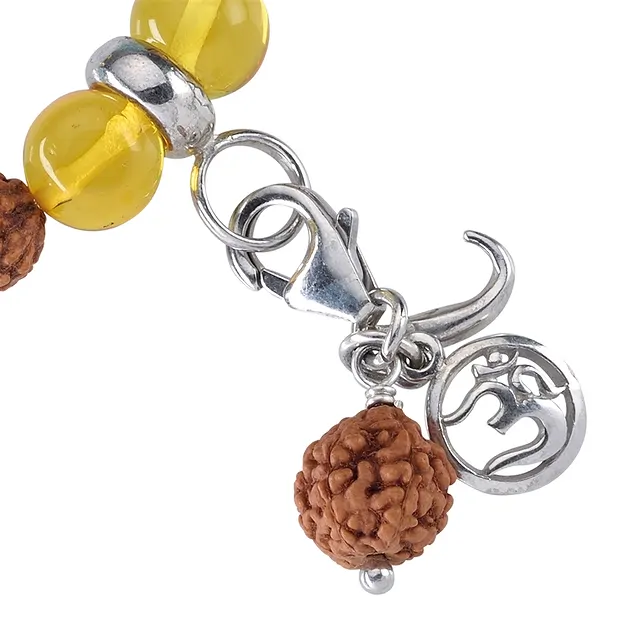 Bracciale Mala Amazzonite, Ambra (autodeterminazione) | Marco Schreier