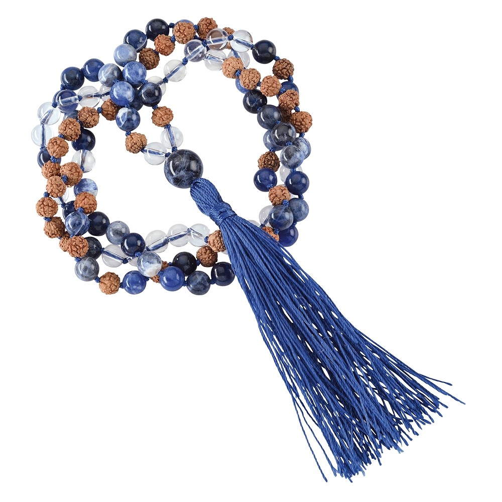 Mala bracelet Sodalite, Rock Crystal (Truthfulness) | Marco Schreier