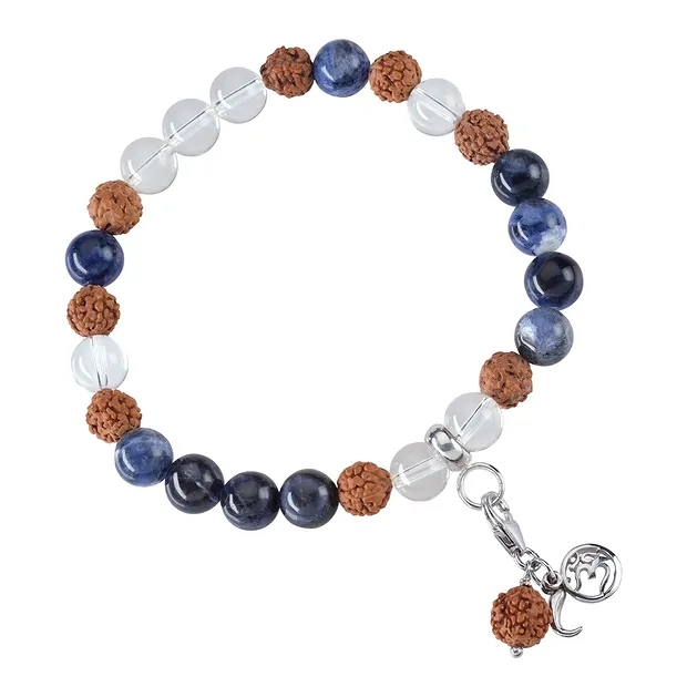 Bracelet Mala Sodalite, Cristal de roche (véracité) | Marco Schreier