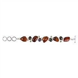 245005200002 Bracelet Amber, Labradorite, Peridote | wholesale gems, healing stones & jewelry