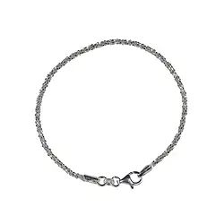 245018170002 Pulsera Sparkle, plata rodinada, 2,3 x 19 cm | Marco Schreier