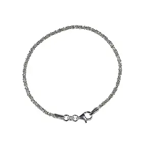 Pulsera Sparkle, plata rodinada, 2,3 x 19 cm | Marco Schreier