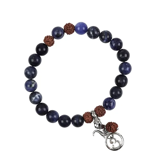 Mala Armband Sodalith (Ajna, Stirn-Chakra) | GH Edelsteine, Heilsteine & Schmuck