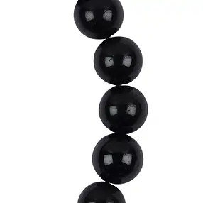 Mala bracelet Tourmaline (black) with chakra beads | Marco Schreier