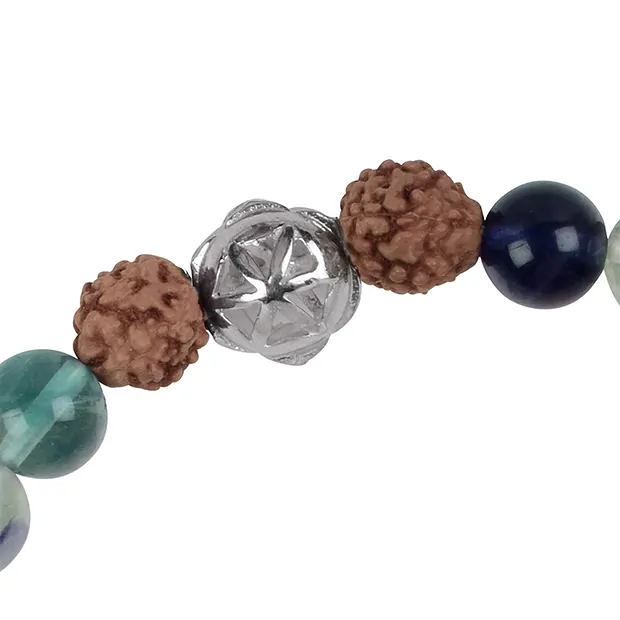 Bracciale Mala di fluorite (fonte di giovinezza) | Marco Schreier