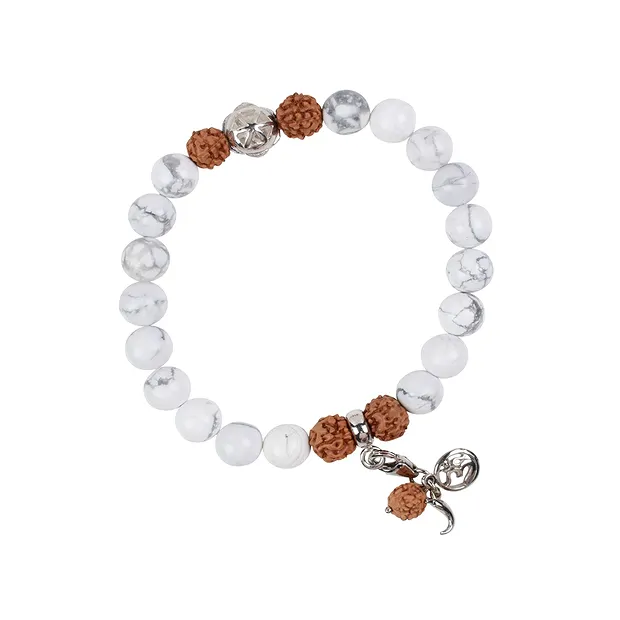 Mala bracelet Magnesite (serenity) | wholesaler gems, healing stones & jewelry