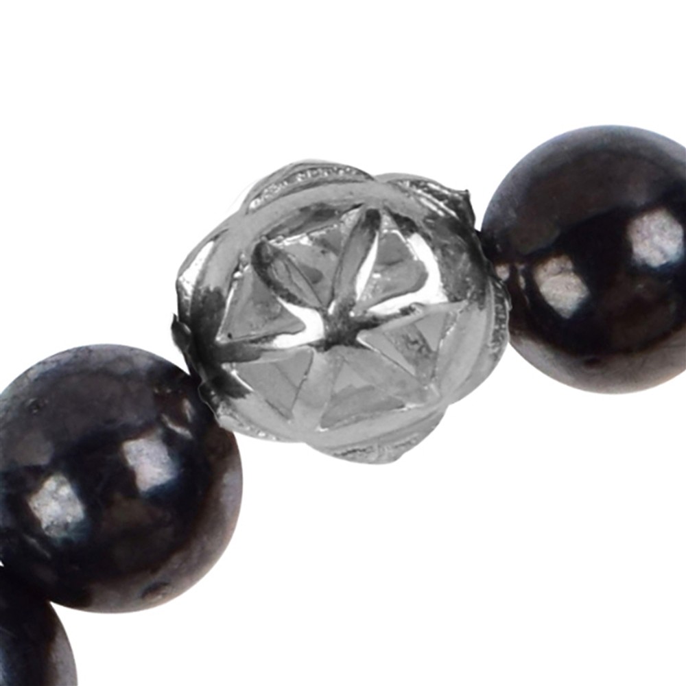 Mala Armband Schungit (stab.) | Großhändler Edelsteine, Heilsteine & Schmuck