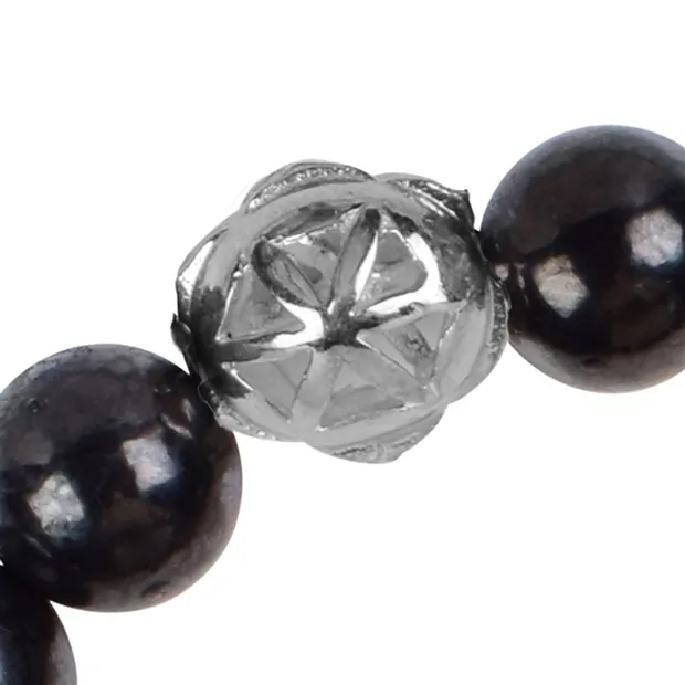 Bracciale mala in Shungite (p.) | gemme, pietre curative e gioielli all'ingrosso