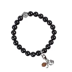 245018210005 Mala Armband Schungit (stab.) | Großhändler Edelsteine, Heilsteine & Schmuck