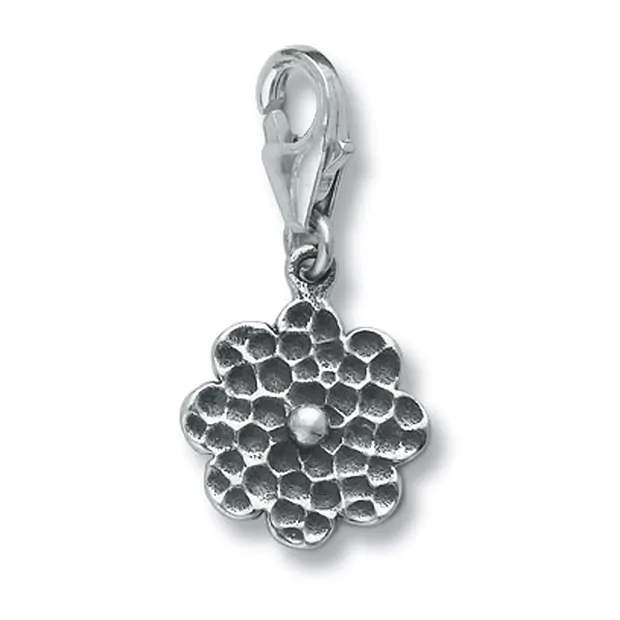 Charm "Blume", ca. 28mm | Schreier Großhändler Edelsteine, Heilsteine & Schmuck