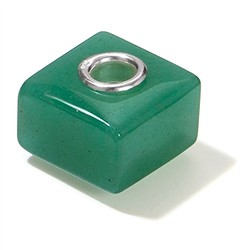 249005091405 Chili bead, aventurine, cuboid, 04mm hole | wholesaler gems &amp; healing stones