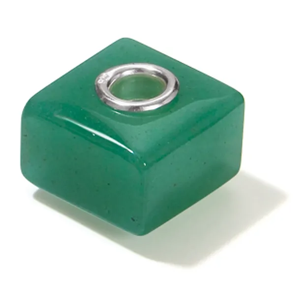 Perle Chili, Aventurine, parallélépipède, trou de 04mm | Marco Schreier