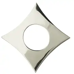 249005100011 Rombo de plata, 35 mm | Schreier piedras preciosas, piedras curativas y joyería