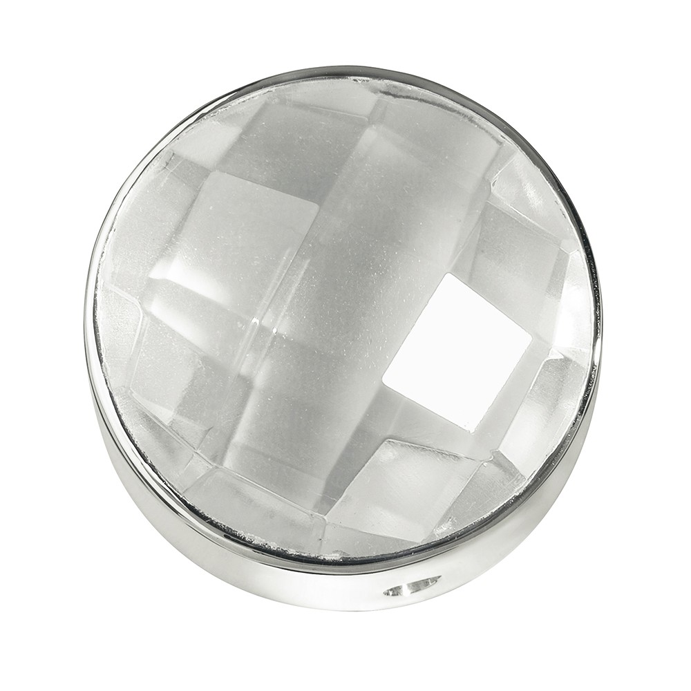 Bergkristall facettiert gefasst, Silber, 20mm Sonderpreis! | Marco Schreier