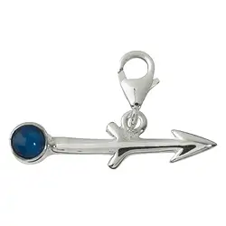 249005100058 Charm "Schütze" mit Sodalith, 19mm | Großhandel Edelsteine, Heilsteine & Schmuck