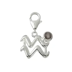 Charm "Wassermann" mit Fluorit, 24mm | Schreier Edelsteine, Heilsteine & Schmuck