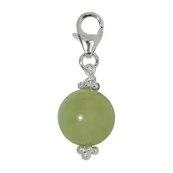 249005100068 Charm ball Serpentine (Libra), approx. 33mm | wholesaler gems & healing stones