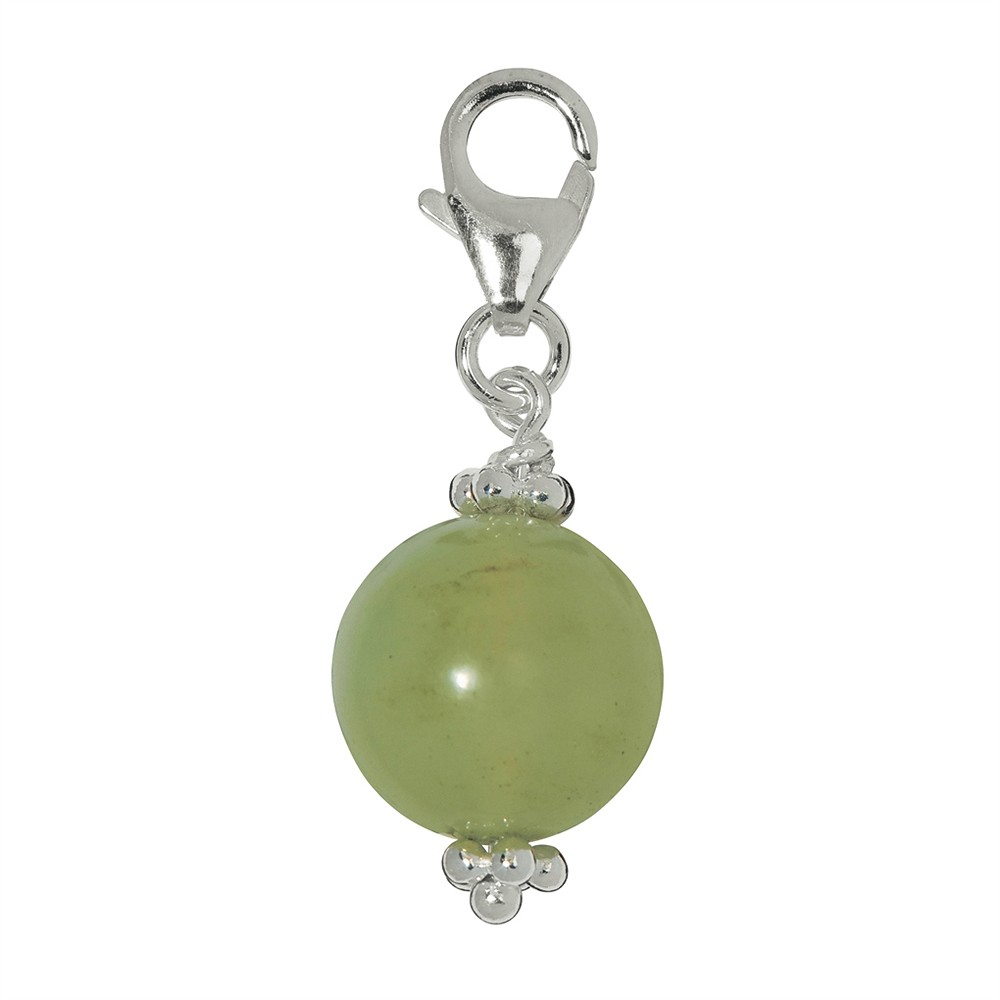Charm ball Serpentine (Libra), approx. 33mm | wholesaler gems & healing stones