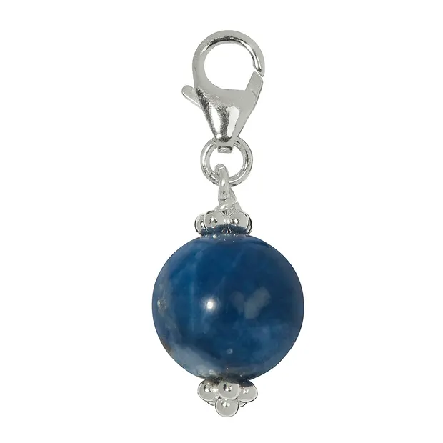 Charm Kugel Sodalith (Schütze), ca. 33mm | GH Edelsteine, Heilsteine & Schmuck