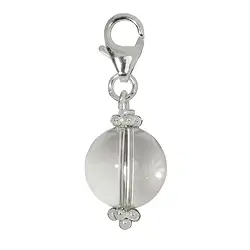 249005100071 Charm boule Cristal de roche (Capricorne), environ 33mm | Marco Schreier