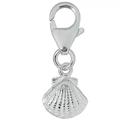249005110021 Charm "Muschel", 21mm | Schreier Großhändler Edelsteine, Heilsteine & Schmuck