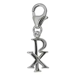 249005110038 Charm "Christus-Monogramm", 28mm | Großhändler Edelsteine, Heilsteine & Schmuck