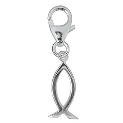 249005110039 Charm "Ichthys (Pesci)", 28 mm | gemme, pietre curative e gioielli all'ingrosso
